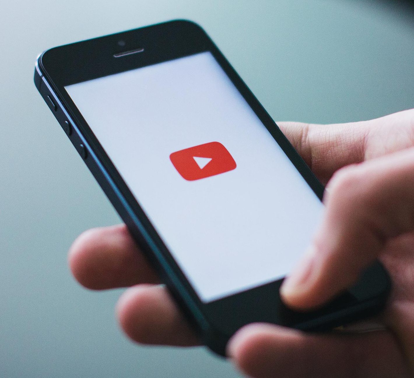 Person Holding Space Gray Iphone 5